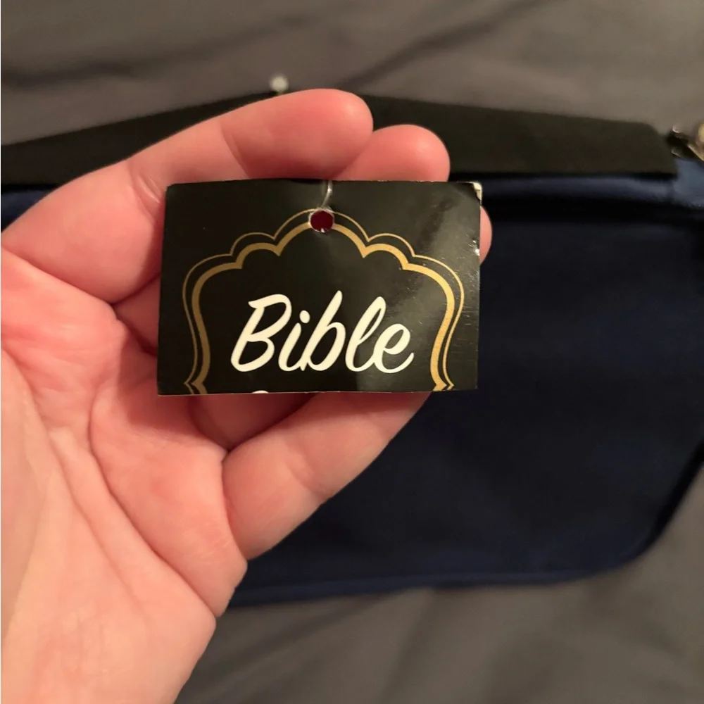 NWT Floral “Lord Has Made” Bible Cover with Carrying Handle